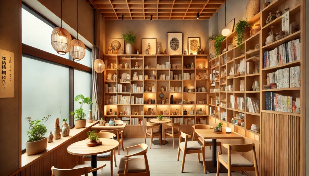 読書や雑貨に囲まれるインテリア