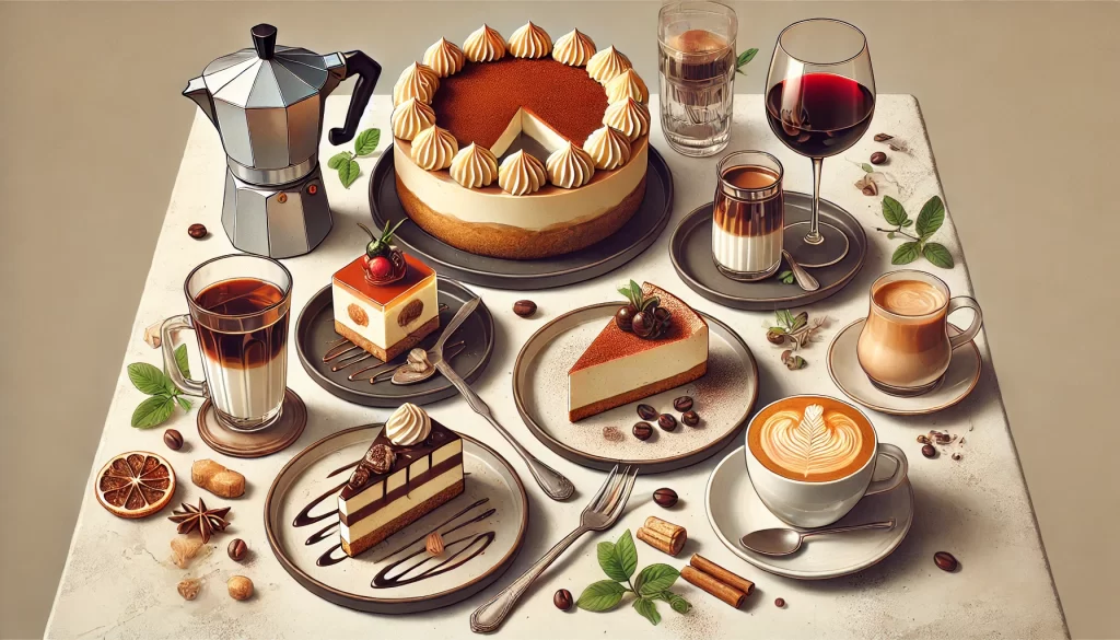 ケーキやドリンクも豊富なグルメスポット