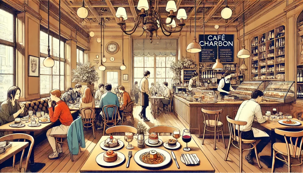 カフェ シャルボン 口コミで人気の料理やサービス