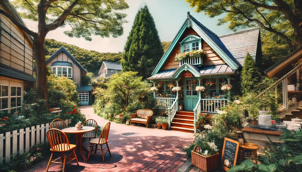 市川市大野町の住宅街にあるお店